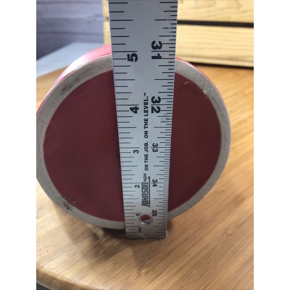 MSRF Inc. Design Studio Chicago Illinois Dark Orange Tangerine Teapot w/ Lid - Picture 6 of 7